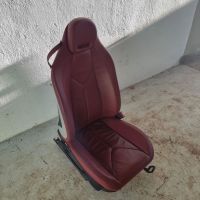 Sitz rechts Leder rot<br>MERCEDES-BENZ SLK (R171) 200 KOMPRESSOR