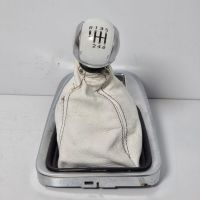 Schalthebel wei� Leder Schaltsack   Rahmen<br>PEUGEOT 3008 GRO�RAUMLIMOUSINE (0U) 1.2