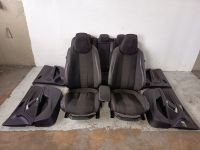 Sitzgarnitur komplett Leder geteilt Teilleder schwarz rot<br>PEUGEOT 308 SW II (L4, LC, LJ, LR, LX) 2.0 BLUEH